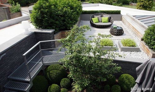 一院雙景 屋頂花園與地面花園的完美融合